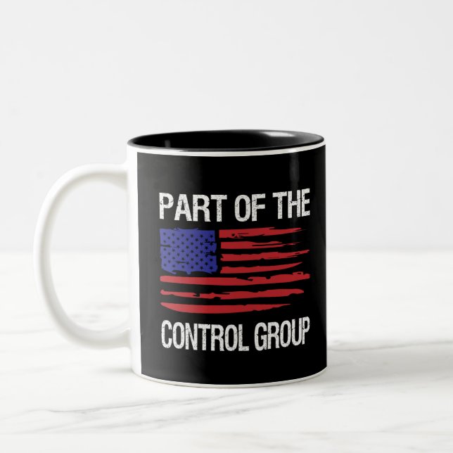 Part of the Control Group Two-Tone Coffee Mug (Left)
