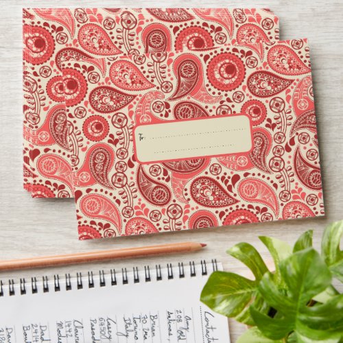 Part of the Love Letters Paisley Rose Collection Envelope