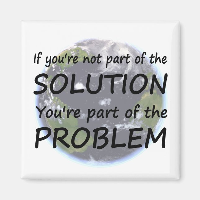 Part of the Solution magnet (Front)