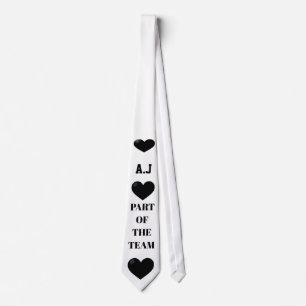 PART OF THE TEAM NECK TIE