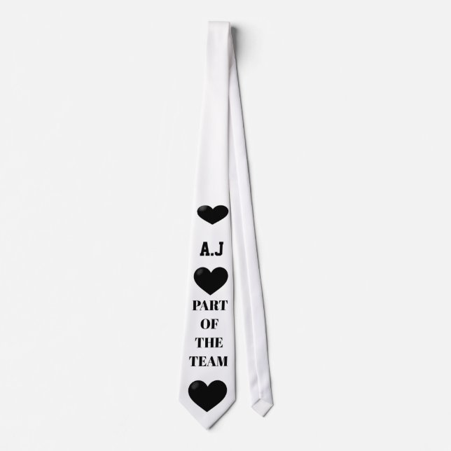 PART OF THE TEAM NECK TIE (Front)