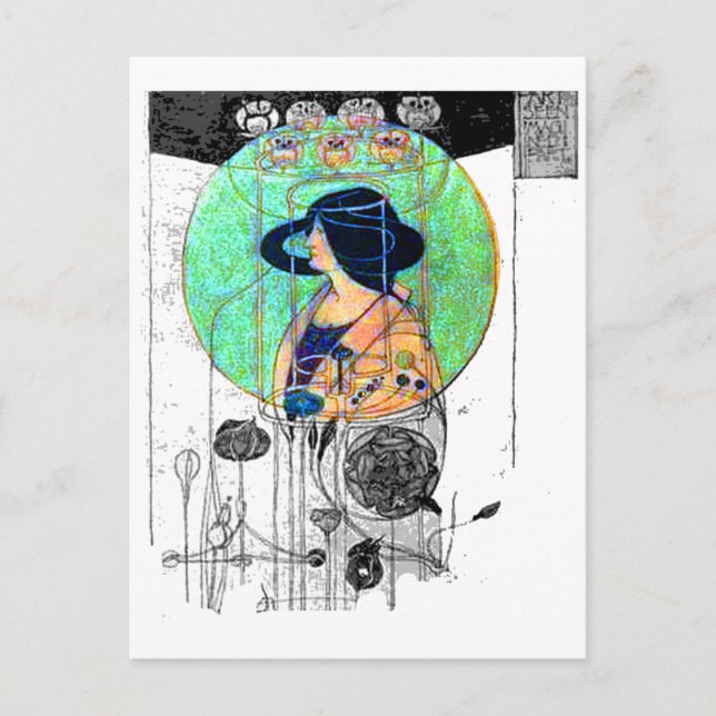 Part Seen - Part Imagined by Charles R. Mackintosh Postcard (Front)