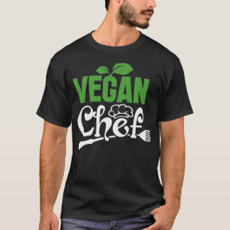 Part Time Chef Full Time Vegan Funny Cooking Lover T-Shirt