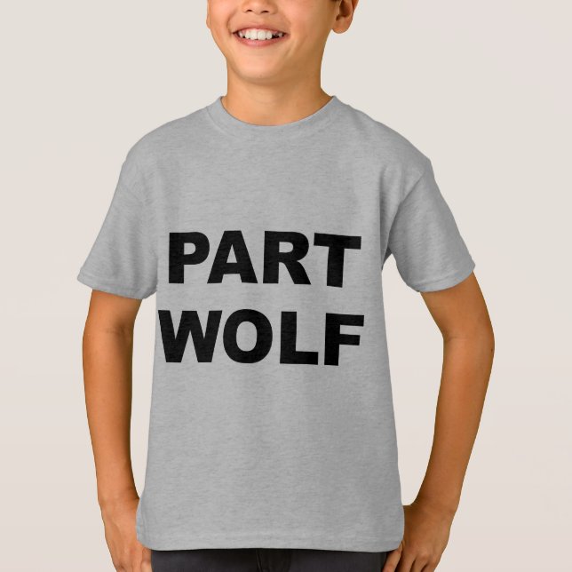 Part Wolf T-Shirt (Front)