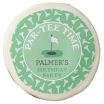 Partee Time Golfing Birthday Party Sugar Cookie