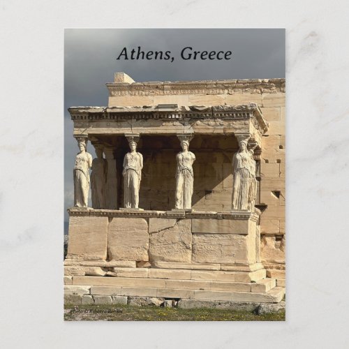 Parthenon Acropolis Athens Postcard