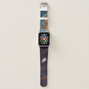 Parthenon Acropolis Greece Meets Space Apple Watch Band