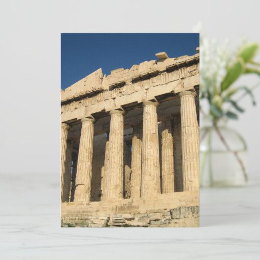 Parthenon Acropolis in Athens (Standing Front)