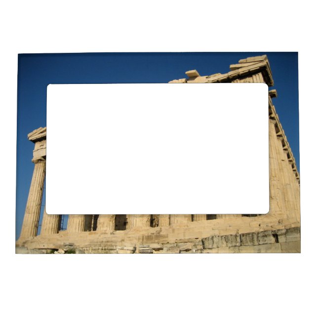Parthenon Acropolis in Athens Magnetic Picture Frame (Front)