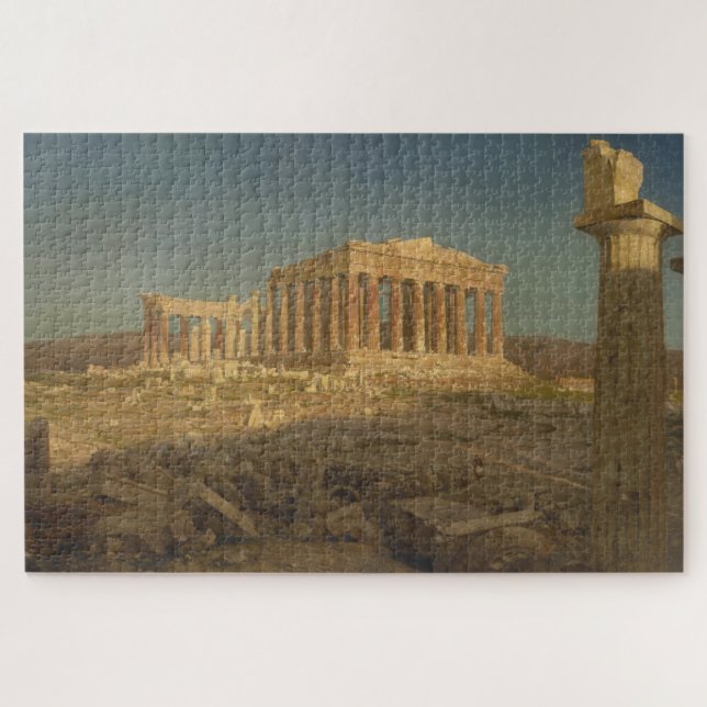 Parthenon (Ancient Greek Temple, Athens Landmark) Jigsaw Puzzle (Horizontal)