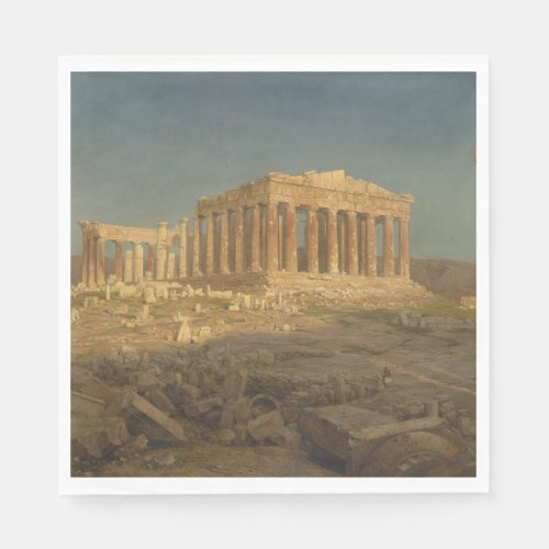 Parthenon Ancient Greek Temple Athens Landmark Napkins