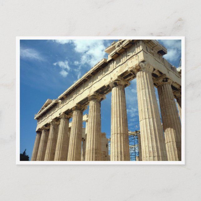 parthenon athenian postcard (Front)