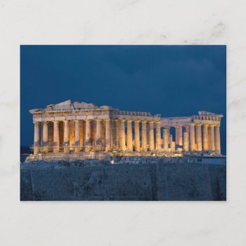 Parthenon. Athens  Greece Postcard by optionstrader at Zazzle