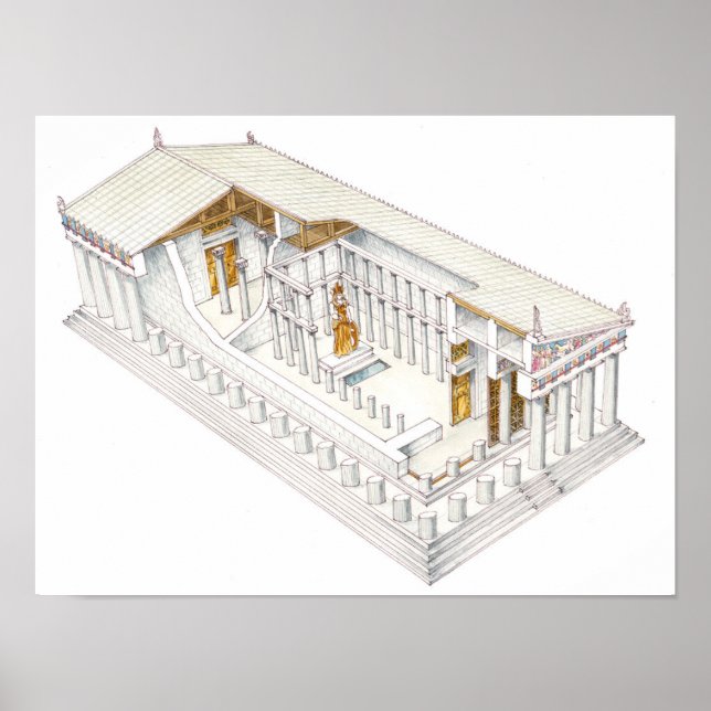 Parthenon Athens Poster (Front)