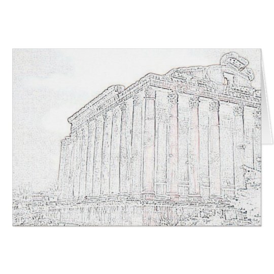 parthenon card