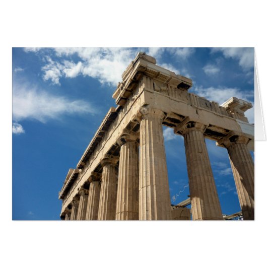 parthenon columns cards (Front Horizontal)