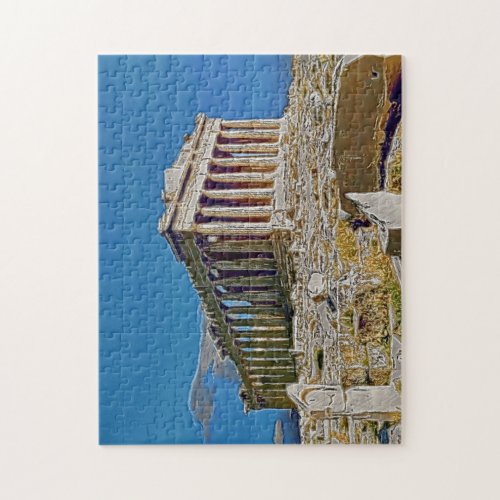 Parthenon in Greece Jigsaw Puzzle