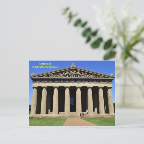 Parthenon Nashville tennessee postcard