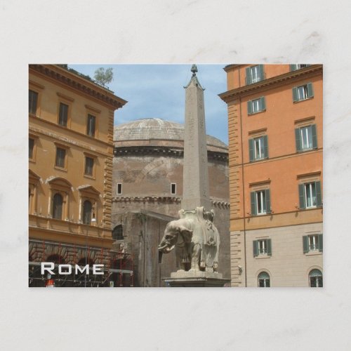 Parthenon _ Rome Postcard