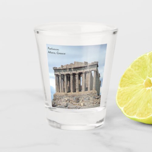 Parthenon Shot Glass