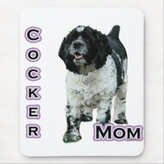 Parti Cocker Spaniel Mom; Mom of Cocker Spaniel Mouse Pad