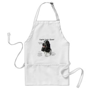 Parti English Cocker Spaniel History Adult Apron
