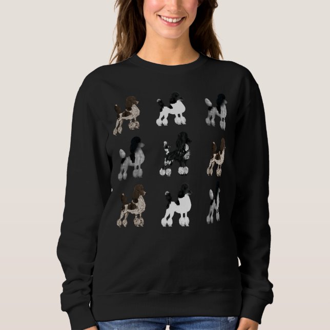 Parti Poodle Parade     Sweatshirt (Front)