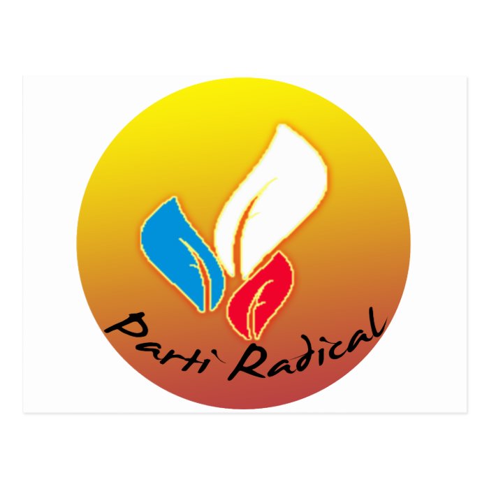 Parti Radical Logo Postcard