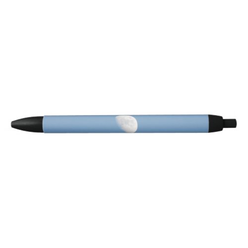 Partial Moon and a Clear Blue Sky Pen