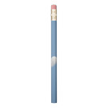 [ Thumbnail: Partial Moon and a Clear Blue Sky Pencil ]