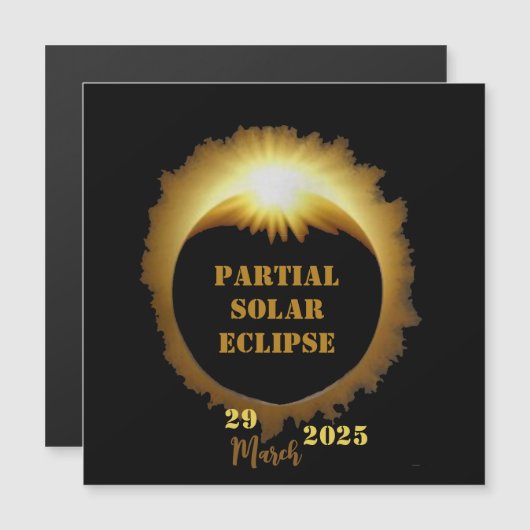 Partial Solar Eclipse Event 2025 Viewing Party (Front/Back)