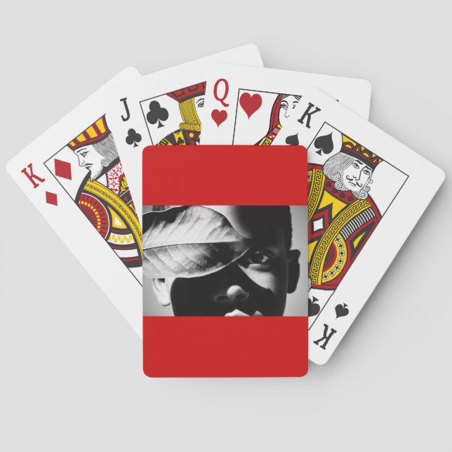 partial to red poker cards (Back)