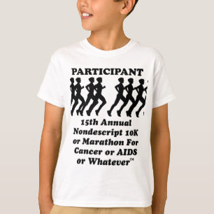 Participant Nondescript 10K Marathon T-Shirt