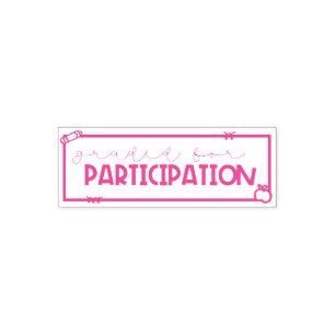 Participation Points Teacher Stamp