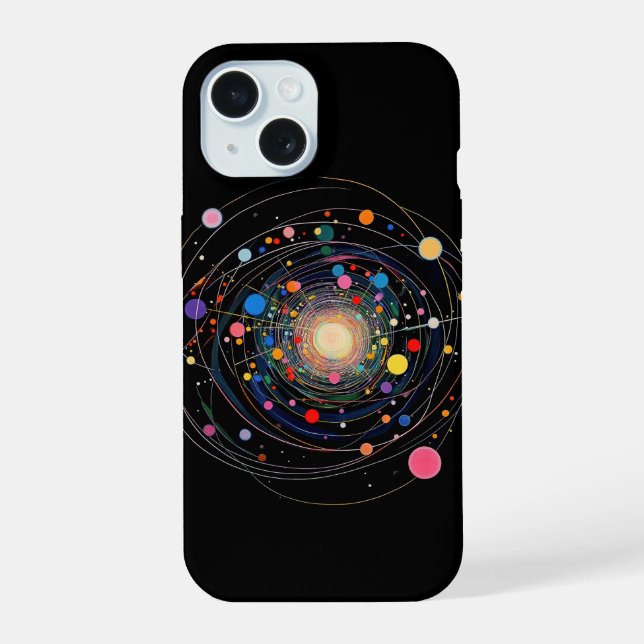 Particle Collision Iphone Case (Back)
