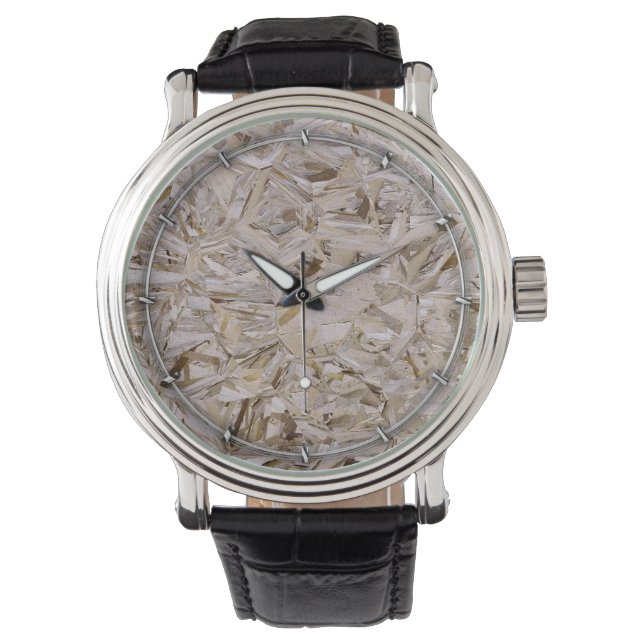 Particle OSB Construction Plywood Print Watch (Front)