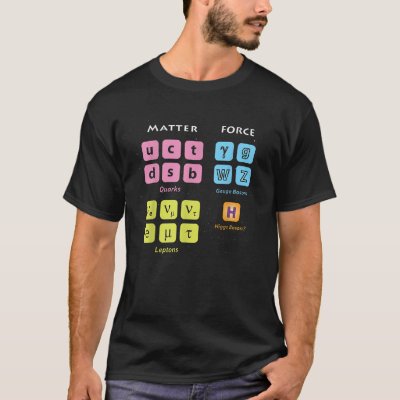 Particle Physics Higgs Standard Model Quantum Mech T-Shirt