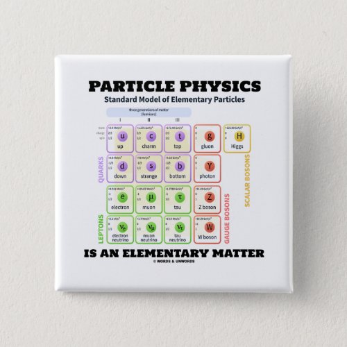 Particle Physics Is An Elementary Matter Model Button