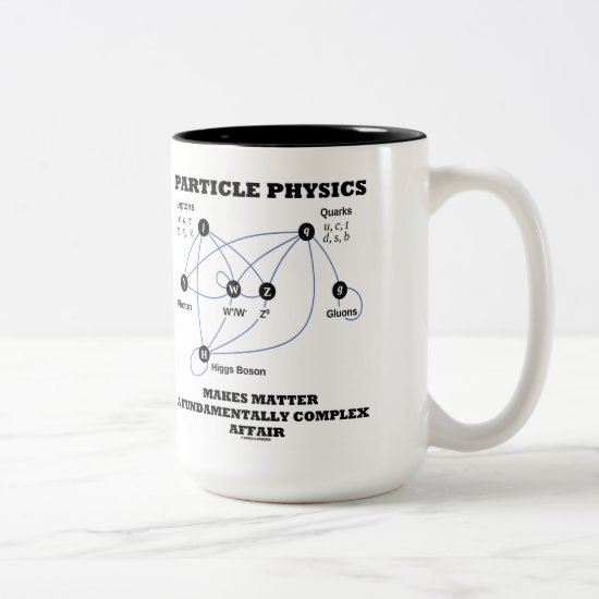 Particle Physics Makes Matter A Fundamentally Two-Tone Coffee Mug