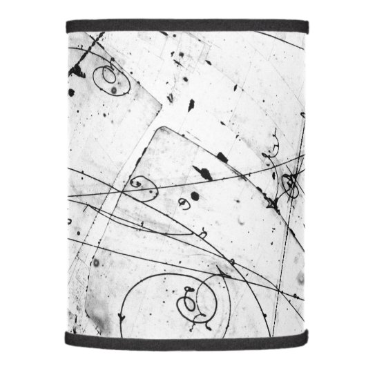 Particle physics tracks lamp shade (Right)