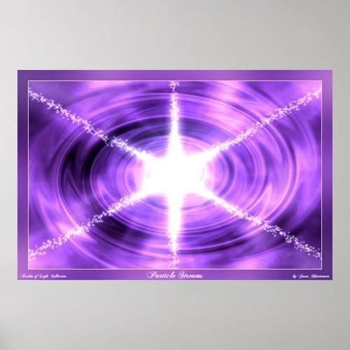 Particle Streams Poster