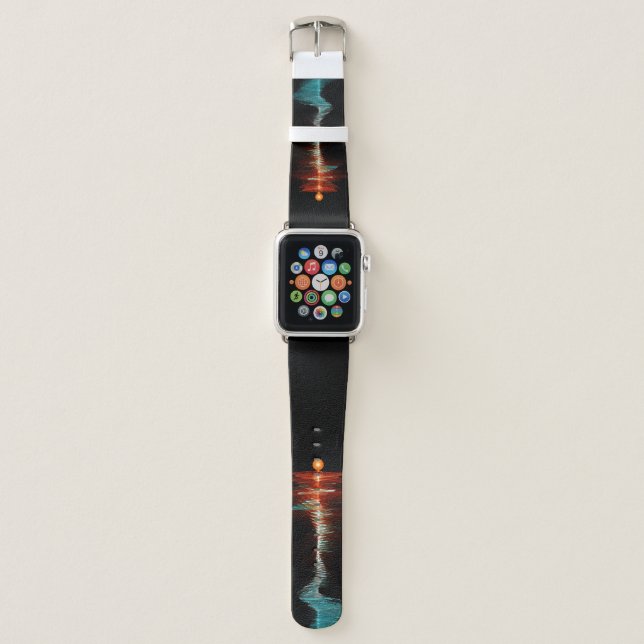 Particle-Wave Duality Apple Watch Band (Front)