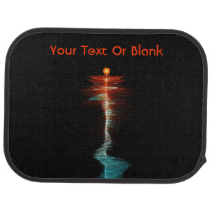 Particle-Wave Duality Car Mat