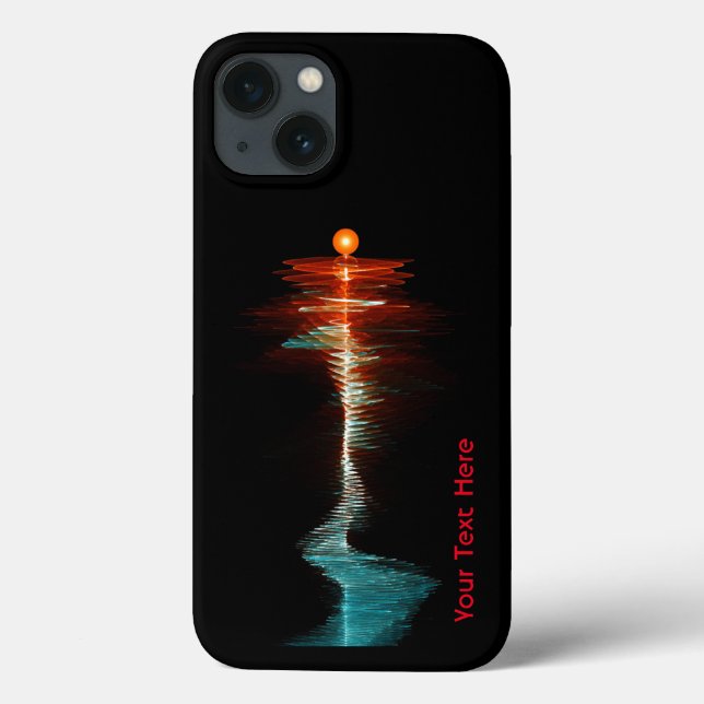 Particle-Wave Duality Case-Mate iPhone Case (Back)