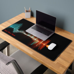 Particle-Wave Duality Desk Mat