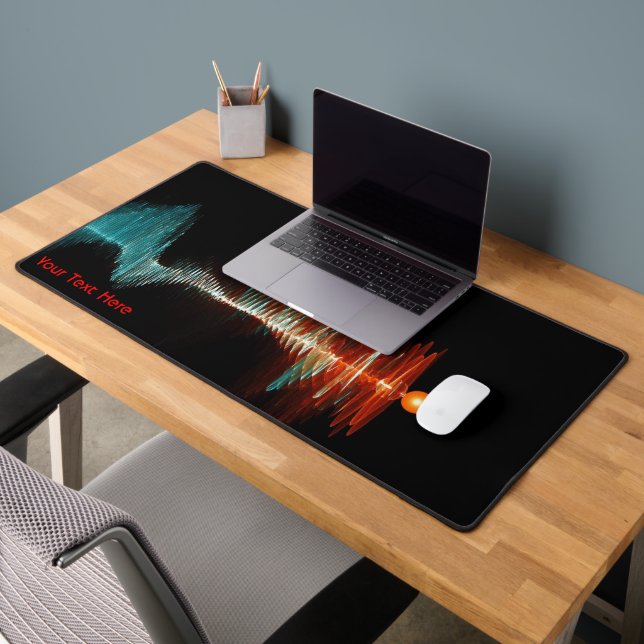 Particle-Wave Duality Desk Mat (Office 2)