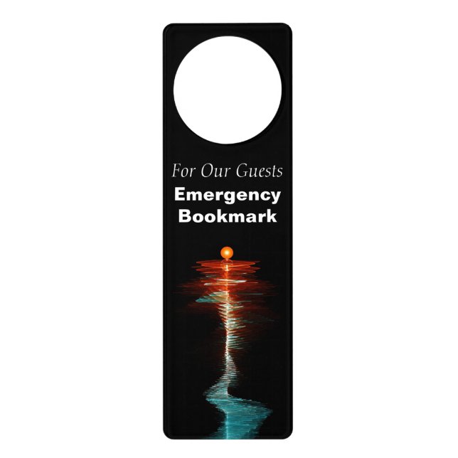 Particle-Wave Duality Door Hanger (Front)