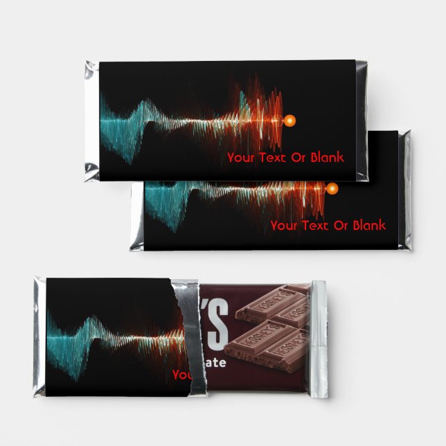 Particle-Wave Duality Hershey Bar Favors (Front)