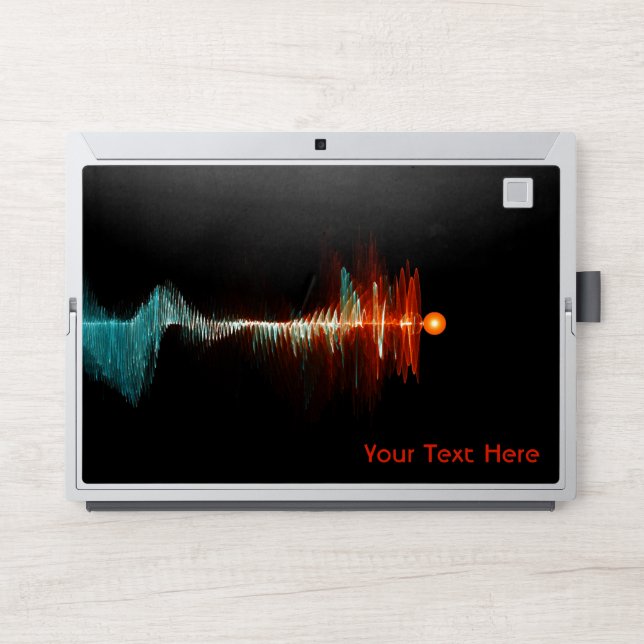 Particle-Wave Duality HP Laptop Skin (Front)