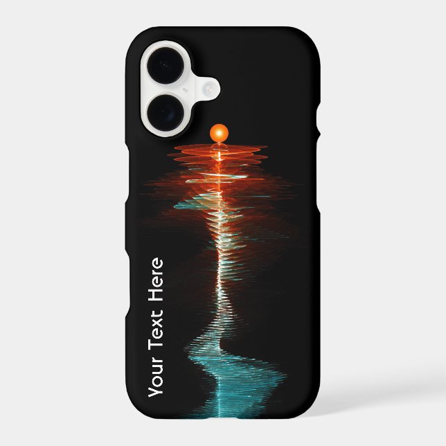 Particle-Wave Duality Iphone Case (Back)
